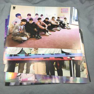 8 BTS K-Pop Band Posters, Set of 8